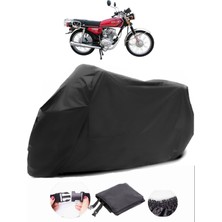 Çelik Motor Victory 125 Siyah Motosiklet Branda Su Geçirmez Dayanıklı Kumaş