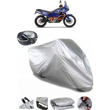 Ktm 990 Adventure Dakar Arka Çanta Uyumlu Motosiklet Brandası Lüx Kalite Kalın Yüksek Kalite