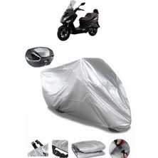 Sym Joyride Evo 200I Arka Çanta Uyumlu Motosiklet Brandası Lüx Kalite Kalın Yüksek Kalite