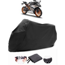 Ktm 250 Rc Abs Siyah Motosiklet Branda Su Geçirmez Dayanıklı Kumaş