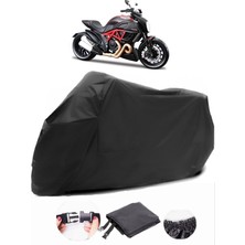 Ducati Diavel Siyah Motosiklet Branda Su Geçirmez Dayanıklı Kumaş