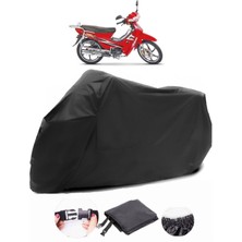 Falcon Magic 50 Uyumlu Siyah Motosiklet Branda Su Geçirmez Dayanıklı Kumaş