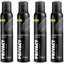 Privacy Addiction Man 4x200Ml