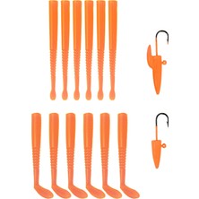 Fujin Micro Sandeel Kit Fluorecent Orange