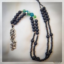 Z Jewelry Art Bedılgıgna - El Yapımı Etnik Otantik Bohem Kadın Erkek Kolye - ZJA-K-0217