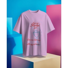 Helios Haute Martini Club Kokteyl Tasarım Relaxed Fit Erkek Önü Baskılı Tişört