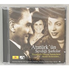 Atatürk'ün Sevdiği Şarkılar CD (Jelatininde Sıfır Orjnal Dönem Baskı Cd)