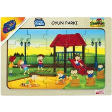 Playwood  Ahşap Eğitici Puzzle Oyun Parkı ONY-178