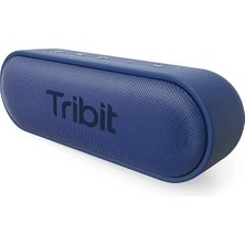 Tribit BTS20C Xsound Go 2X8W 24 Saat Oynatma Süresi Ipx7 Su Geçirmez Taşınabilir Tws Bluetooth Hoparlör Mavi