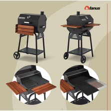 Fanus B50 Asansörlü Kömürlü Barbekü Mangal  (Döküm Izgaralı )