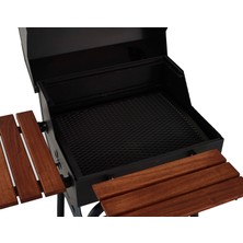 Fanus B50 Asansörlü Kömürlü Barbekü Mangal  (Döküm Izgaralı )