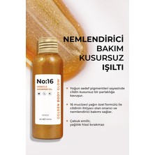 Sinoz No:16 Mucizevi Işıltılı Saç ve Vücut Bakım Yağı 100 ML - Parıltılı Nemlendirici Bakım