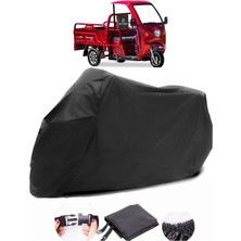 Autolion Motolux Transit 125 Siyah Motosiklet Branda Su Geçirmez Dayanıklı Kumaş