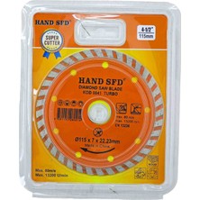 Hand Sfd 115MM Elmas Uçlu Mermer Kesici
