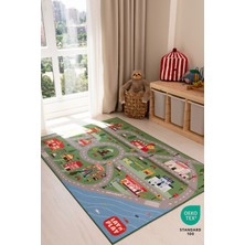 LAY'n PLAY Tufting Dokuma Çocuk Oyun Halısı - City & Traffic | Şehir & Trafik