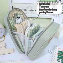Pen Çantası, Büyük Kapasitet, Kirli Dirençli Durum Çantası, Ilk Okul Öğrencisinin S Üslü Çoklu Çalışma Odası Kutusu (Yurt Dışından)