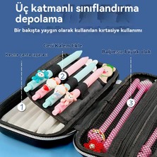 Pen Çantası, Büyük Kapasitet, Kirli Dirençli Durum Çantası, Ilk Okul Öğrencisinin S Üslü Çoklu Çalışma Odası Kutusu (Yurt Dışından)
