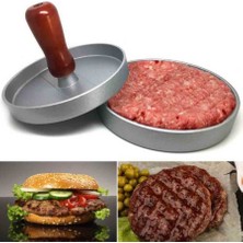 Özen Endüstriyel Mutfak 12 Alüminyum Hamburger Köfte Presi Kalıbı 12 cm