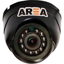 Area 2 Mp 1080P Ahd Siyah Mini Dome Ultra Hd Ahd Güvenlik Kamerası ​