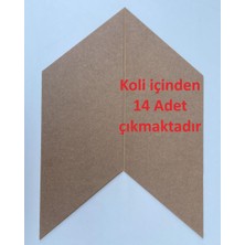 Tncn Mobilya Konya Model 19,2X55CM  Dekoratif Mdf Duvar Paneli , 3D Ahşap Duvar Sanatı 14 Adetli