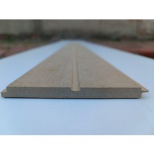 Tncn Mobilya Milas Dekoratif Duvar Paneli ( 10,4 x 105 cm x 5 Adet ) Boyanabilir Ahşap 8 mm Ham Mdf Duvar Paneli