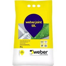 Weber Derz Dolgu Silikonlu 2 kg Siyah - 413