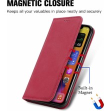 Mays Home1 Realme 12 Artı Deri Çanta Için Flip Case Basit Iş Flip Kapak (Yurt Dışından)