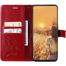 Mays Home1 Oneplus 9 Için Flip Case Darbeye Kapak Kart Yuvası ile Manyetik Kapak Pu (Yurt Dışından)