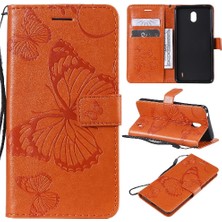 Mays Home1 Nokia 1 Için Flip Case Artı Kart Yuvası Standı ile Pu Deri Manyetik Kapak (Yurt Dışından)