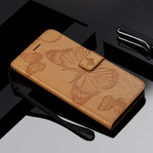 Mays Home1 Nokia 4.2 Için Flip Case Darbeye Kapak Kart Yuvası Pu ile Kickstand Çevirin (Yurt Dışından)