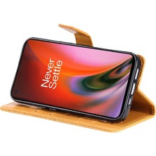 Mays Home1 Oneplus Nord 2 5g Darbeye Kapak Pu Deri Flip Kickstand Için Flip Case (Yurt Dışından)