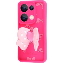 Teleplus Xiaomi Poco M6 Pro 4g Kılıf Kapya Desenli Figürlü Kamera Korumalı Kapak