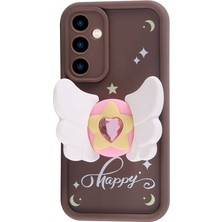 Teleplus Samsung Galaxy A05S Kılıf Kapya Desenli Figürlü Kamera Korumalı Kapak