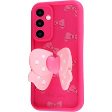 Teleplus Samsung Galaxy S23 Fe Kılıf Kapya Desenli Figürlü Kamera Korumalı Kapak