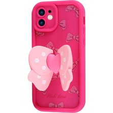 Teleplus Apple iPhone 12 Kılıf Kapya Desenli Figürlü Kamera Korumalı Kapak