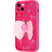 Teleplus Apple iPhone 15 Kılıf Kapya Desenli Figürlü Kamera Korumalı Kapak