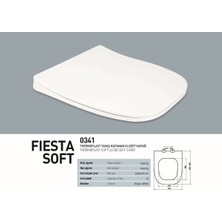 Nkp Fiesta Thermoplast Yavaş Klozet Kapağı 0412