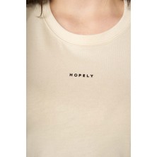 Hopely Red Black Monochrome Oversized T-Shirt