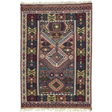 Soho Antiq Vigen Rustik El Dokuma Yün Nuzumla Kilimi 136X196 cm