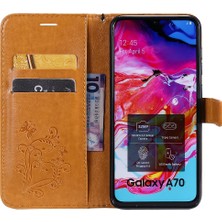 Samsung Galaxy A70 Darbeye Kapak Flip Kickstand Manyetik Kapak (Yurt Dışından)