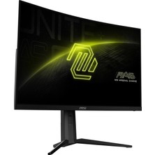 MSI 31.5 Mag 321Cup 3840x2160 (Uhd) 16:9 Curve 1500R Rapıd Va 160Hz 1Ms Freesync Premıum Gamıng Monıtor