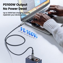 Toocki USB Tip C Typc C Kablo 100W Hızlı Şarj Için iPhone 15 Pro Max MacBook Samsung Huawei Xiaomi Oneplus Poco