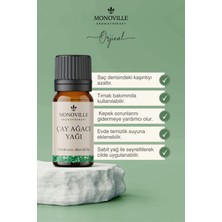 Monoville Nioli Yağı 10 Ml, Çay Ağacı Yağı 10 ml 2'li Set %100 Saf ve Doğal ( Niaouli And Tea Tree Oil ) 2X10 ml