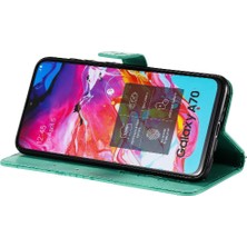 Samsung Galaxy A70 Darbeye Kapak Flip Kickstand Manyetik Kapak (Yurt Dışından)