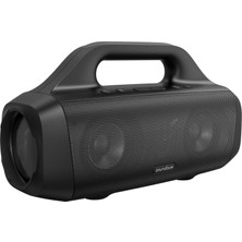 Anker Soundcore Motion BOOM Kablosuz Bluetooth Hoparlör - 30W Stereo Ses - IPX7 Suya Dayanıklılık - 24 Saate Varan Şarj - Siyah - A3118 (Anker Türkiye Garantili)