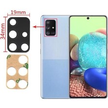 Tekno Prime Samsung Galaxy A71 A715F Ile Uyumlu Kamera Camı