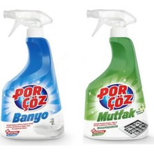 Porçöz 2'li Set (Mutfak. SPY.750 Ml.- Banyo Spy. 750 Ml)