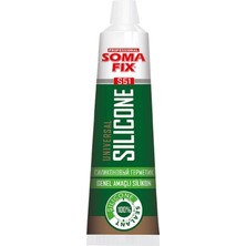 Somafix Tüp Silikon -Siyah 50 ml