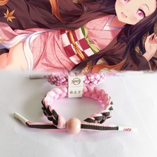 Mingjin Shop 1 No.21 Boyutu Yeni Anime Iblis Avcısı Kamado Tanjirou Agatsuma Zenitsu Ayarlanabilir El Örgüsü Bileklik El Halat Cosplay Sahne Hediye (Yurt Dışından)