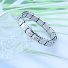Mingjin Shop 1 G204 Ha Moda Popüler En Orijinal Papatya Doğum Yılı Charm Bağlantılar Fit 9mm Bilezik Paslanmaz Çelik Takı Dıy Yapımı DJ428 (Yurt Dışından)